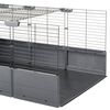 Ferplast Cage &agrave; lapins Multipla Double 107,5x72x96,5 cm Noir