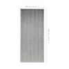 vidaXL Rideau de porte contre insectes Bambou 90 x 200 cm