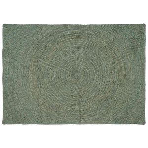 vidaXL Tapis de surface Vert olive 120 x 170 cm Jute