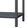 vidaXL Portant de bois chauffage anthracite 40x25x90 cm