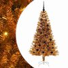 vidaXL Sapin de No&euml;l Dor&eacute; 150 cm PET