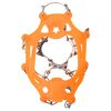 vidaXL Crampons pour chaussures avec 10 pointes Orange S