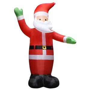 vidaXL P&egrave;re No&euml;l gonflable avec LED D&eacute;coration de No&euml;l IP44 4,5 m