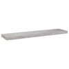 vidaXL Étagères murales flottantes 2 pcs Gris béton 90x23,5x3,8cm MDF