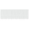 vidaXL Rideau en Dentelle Floral Blanc 140 x 750 cm Polyester