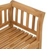 vidaXL Banc de jardin Marron 120 x 53,5 x 85 cm Bois de teck solide