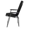 Bo-Camp Chaise de camping Copa Rio Comfort XXL Air Noir