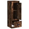 vidaXL Buffet haut ch&ecirc;ne fum&eacute; 36x35,5x103,5 cm bois d'ing&eacute;nierie