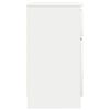 vidaXL Buffet avec tiroir blanc 71x35x65 cm bois d'ing&eacute;nierie