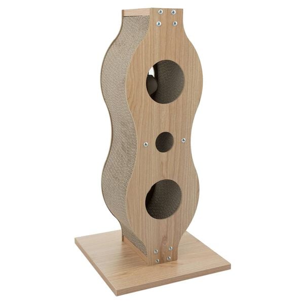 @Pet Tour &agrave; griffer pour chat Empire Marron 30x30x61,5 cm