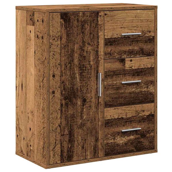 vidaXL Buffet Bois ancien 60 x 31 x 70 cm Bois d'ing&eacute;nierie
