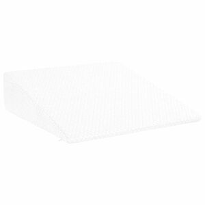 vidaXL Coussin en coin Uni Blanc 69 x 64 x 19 cm