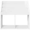 vidaXL Biblioth&egrave;que pour enfants Blanc brillant 72,5 x 29,5 x 69 cm
