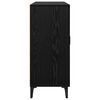 vidaXL Buffet Ch&ecirc;ne noir 34 x 90 x 80 cm Bois d'ing&eacute;nierie