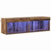vidaXL Ensemble meuble TV Bois Ancien Bois d'ing&eacute;nierie