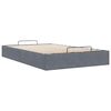 vidaXL Cadre de lit ottoman sans matelas gris fonc&eacute; 120x200 cm velours