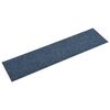 vidaXL Dalles de tapis de sol 16 pcs 4 m&sup2; 25x100 cm Bleu