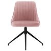 vidaXL Chaises &agrave; manger lot de 6 rose velours
