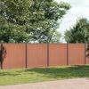 vidaXL Panneau de cl&ocirc;ture marron 872x186 cm WPC