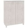 vidaXL Armoire &agrave; chaussures HAMAR Blanc 85x40x108 cm Bois de pin