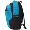 vidaXL Sac à dos d'école 40 L noir et bleu