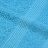 vidaXL Serviettes d'invité 4 pcs FROGN turquoise 30x50cm 100% coton