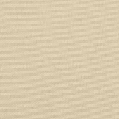vidaXL Coussin de banc de jardin beige 150x50x3 cm tissu oxford