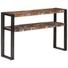 vidaXL Table console 120x30x75 cm Bois de récupération massif