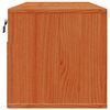 vidaXL Meuble mural Cire marron 80 x 30 x 30 cm Bois de pin massif