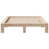 vidaXL Cadre de lit sans matelas 140x200 cm bois massif de pin