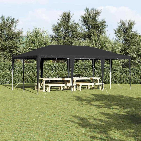 vidaXL Tente de f&ecirc;te Anthracite 600 x 400 x 266 cm
