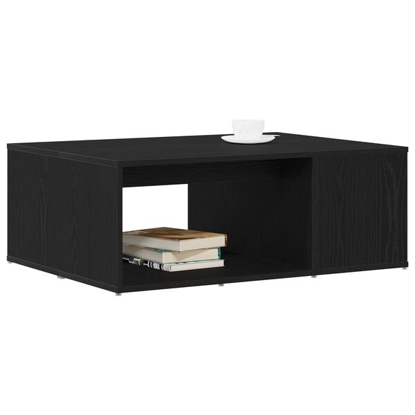 vidaXL Table basse Chêne noir 90 x 67 x 33 cm Bois d'ingénierie