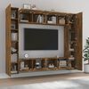 vidaXL Ensemble de meubles TV 8 pcs Ch&ecirc;ne fum&eacute; Bois d'ing&eacute;nierie