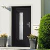 vidaXL Porte d'entr&eacute;e anthracite 98x190 cm PVC