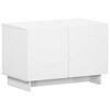 vidaXL Meuble TV 60 x 34.5 x 40 cm Blanc Bois d'ing&eacute;nierie