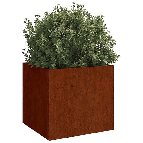 vidaXL Jardini&egrave;re 49x47x46 cm acier corten
