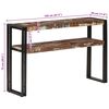 vidaXL Table console 120x30x75 cm Bois de récupération massif