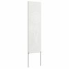 vidaXL Écran de confidentialité de jardin Fretwork Blanc 32 x 140 cm