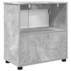 vidaXL Cabinet de salle de bain avec porte Gris b&eacute;ton 61 x 35 x 64 cm