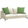 vidaXL Coussins de canapé 2 pcs Vert clair 60 x 60 cm