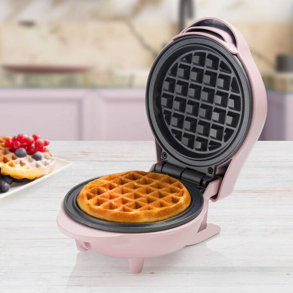 Bestron Mini gaufrier AMW500P 550 W Rose