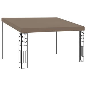vidaXL Belv&eacute;d&egrave;re mural 4x3x2,5 m Taupe