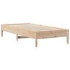 vidaXL Lit biblioth&egrave;que sans matelas 90x200 cm bois de pin massif