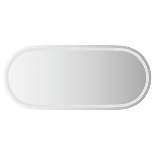 vidaXL Miroir de salle de bain &agrave; LED 100x45 cm ovale