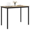 vidaXL Table de bar debout Bois d'ing&eacute;nierie