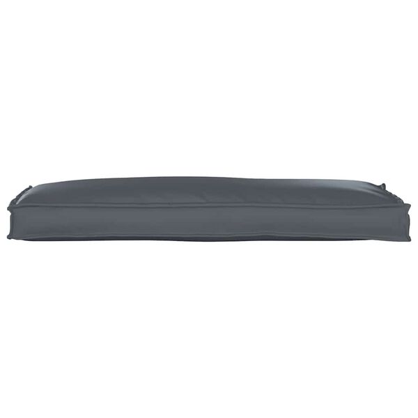 vidaXL Coussin Anthracite 110 x 40 x 8 cm Tissu Oxford