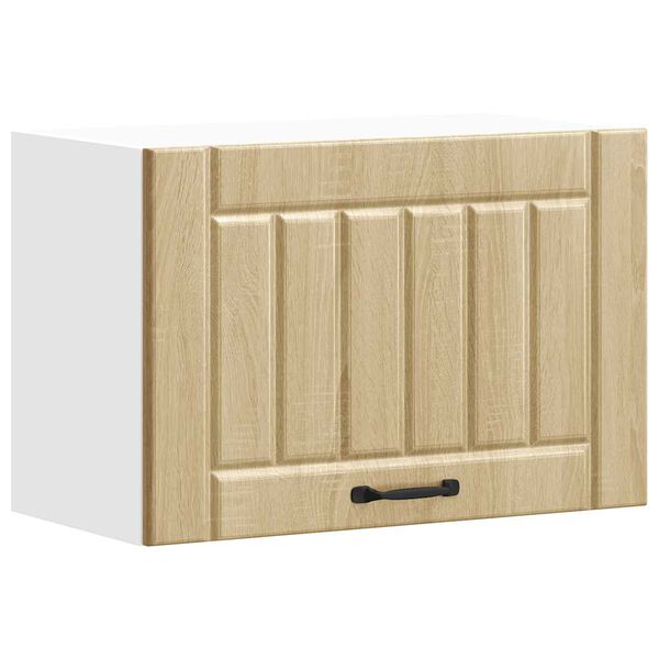 vidaXL Armoire murale de cuisine Lucca ch&ecirc;ne sonoma bois ing&eacute;nierie