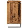 vidaXL Armoire de salle de bain vieux bois 58x33x60 cm bois ingénierie