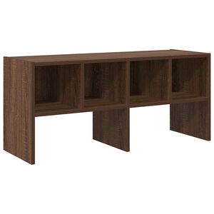 vidaXL &Eacute;tag&egrave;re &agrave; chaussures empilable ch&ecirc;ne marron 89,5x30x40 cm