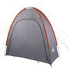 vidaXL Tente de rangement gris et orange imperm&eacute;able